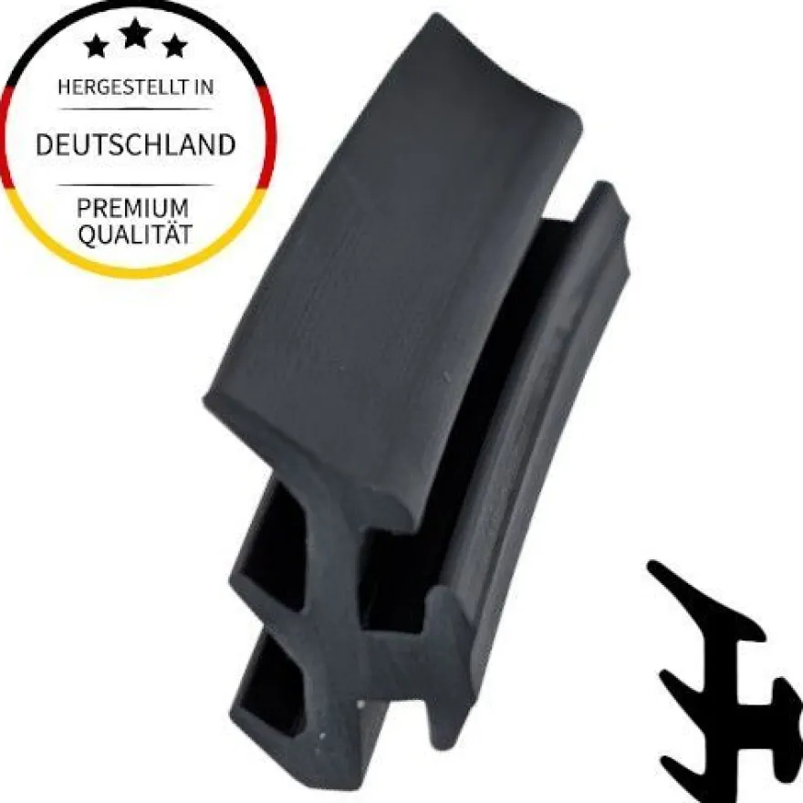 Verglasungsdichtung Gummidichtung Dichtband passend Alwo Thyssen Farbe: Schwarz