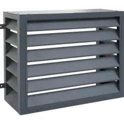 Verkleidung für Klimaanlage/Wärmetauscher HWC-O43, Abdeckung, Metall 73x97x38cm