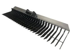 Verstärkter Roderechen MS01 / MS03 / CW05 Baggerharke Rechen 60 - 200 cm Breite