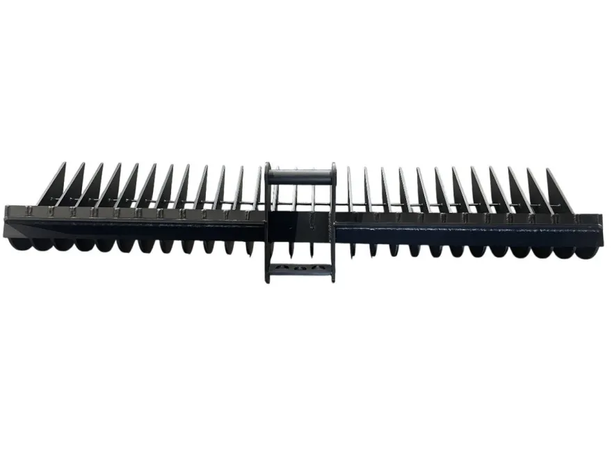 Verstärkter Roderechen MS01 / MS03 / CW05 Baggerharke Rechen 60 - 200 cm Breite