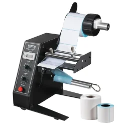 VEVOR Automatischer Etikettenspender 15-125mm einstellbare Geschwindigkeit