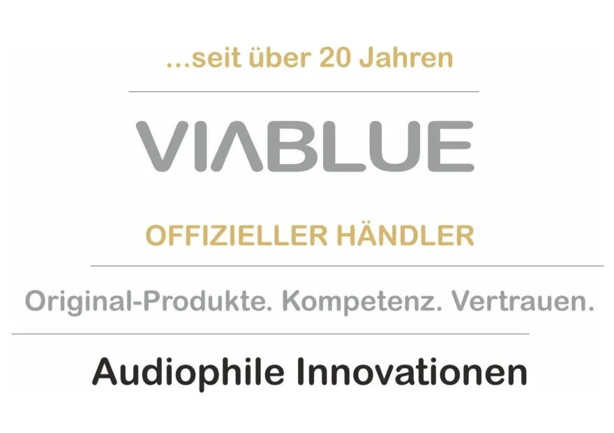 Viablue EPC-4 - HighEnd Cinchkabel - 1 Paar - Blue