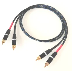 Viablue EPC-4 - HighEnd Cinchkabel - 1 Paar - Blue
