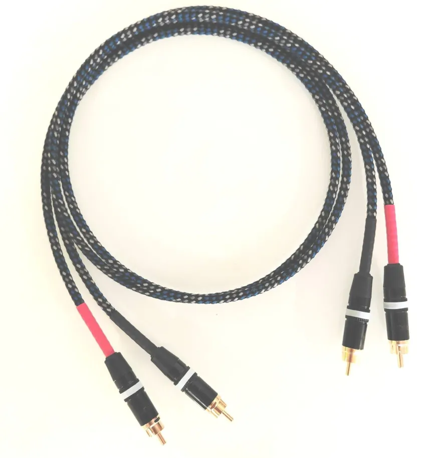 Viablue EPC-4 - HighEnd Cinchkabel - 1 Paar - Blue