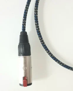 Viablue EPC-4 - HighEnd Kopfhörerkabel - Verlängerung - 6,3mm Klinke - Blue
