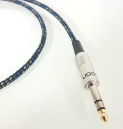 Viablue EPC-4 - HighEnd Kopfhörerkabel - Verlängerung - 6,3mm Klinke - Blue