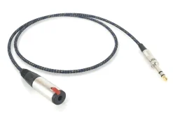 Viablue EPC-4 - HighEnd Kopfhörerkabel - Verlängerung - 6,3mm Klinke - Blue