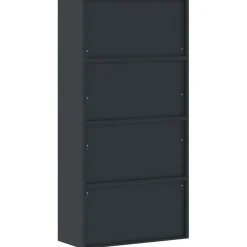 vidaXL Aktenschrank Anthrazit 90x40x220 cm Stahl