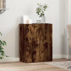 vidaXL Aktenschrank Räuchereiche 60x32x77,5 cm Holzwerkstoff