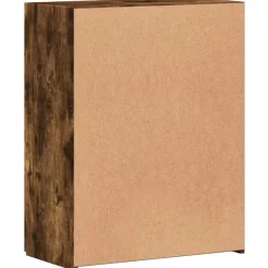 vidaXL Aktenschrank Räuchereiche 60x32x77,5 cm Holzwerkstoff