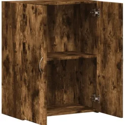 vidaXL Aktenschrank Räuchereiche 60x32x77,5 cm Holzwerkstoff