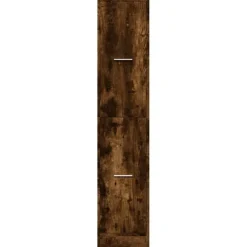 vidaXL Apothekerschrank Räuchereiche 30x41x144,5 cm Holzwerkstoff