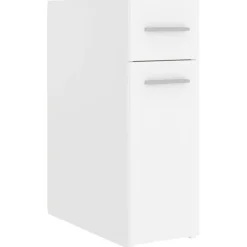 vidaXL Apothekerschrank Weiß 20x45,5x60 cm Holzwerkstoff