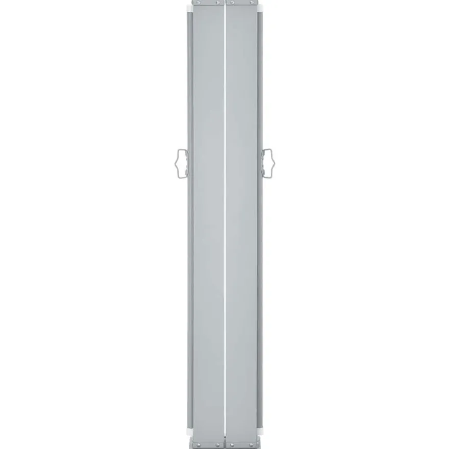 vidaXL Ausziehbare Seitenmarkise Anthrazit 120 x 600 cm