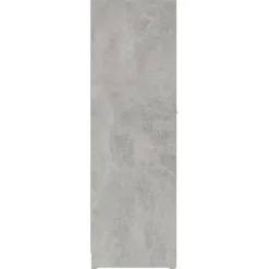 vidaXL Badezimmerschrank Betongrau 30x30x95 cm Holzwerkstoff