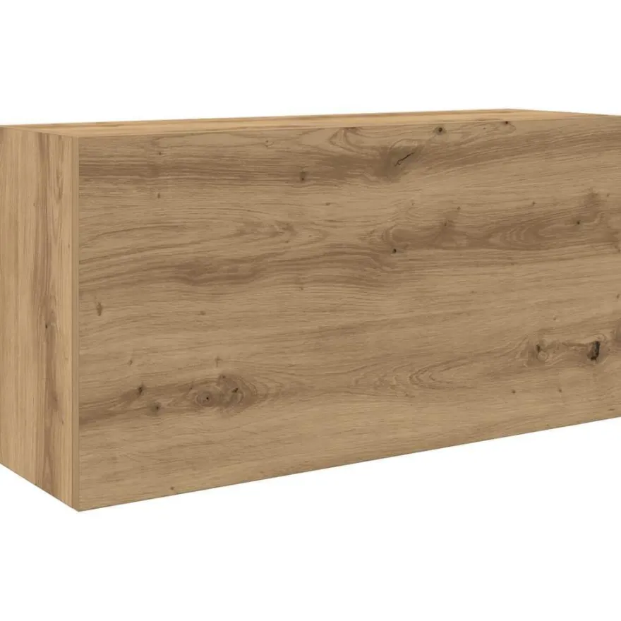 vidaXL Bad-Wandschrank Artisan-Eiche 80x25x40 cm Holzwerkstoff
