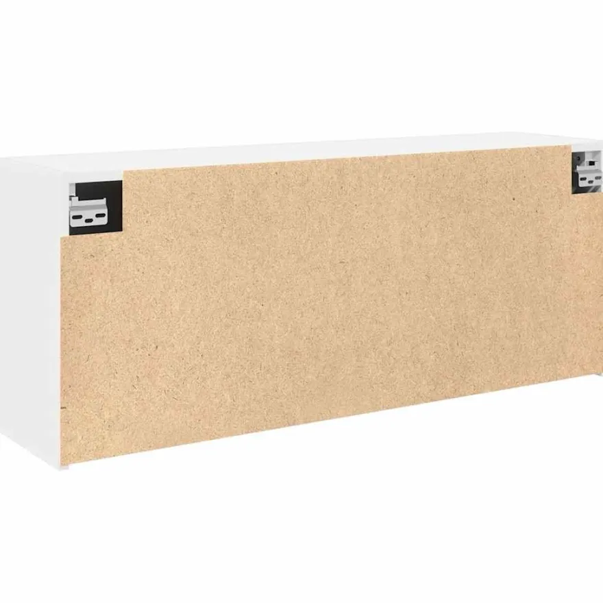 vidaXL Bad-Wandschrank Weiß 100x25x40 cm Holzwerkstoff