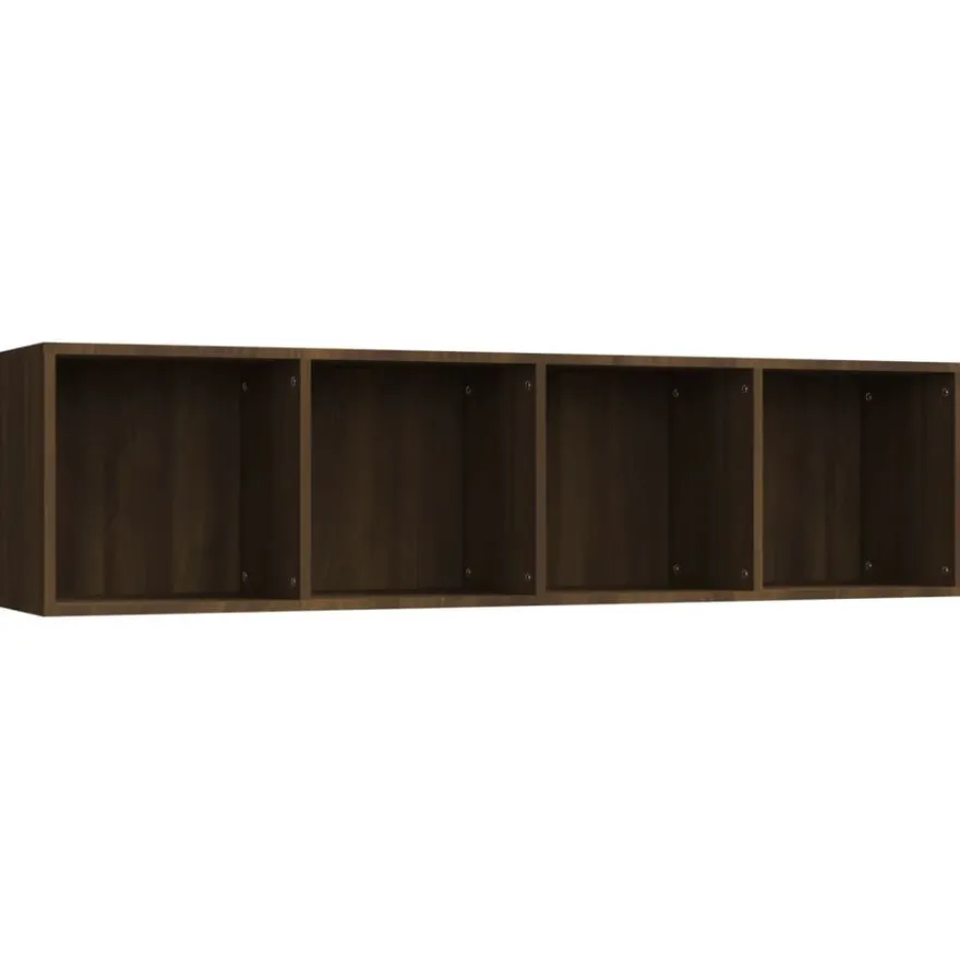 vidaXL Bücherschrank/TV-Schrank Eichen-Optik 143x30x36cm Holzwerkstoff