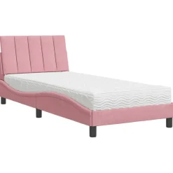 vidaXL Bett mit Matratze