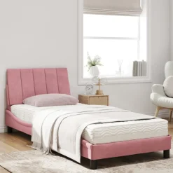 vidaXL Bett mit Matratze