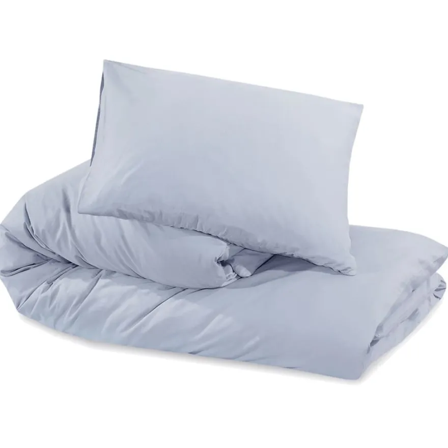 vidaXL Bettwäsche-Set Grau 200x220 cm Leichte Mikrofaser