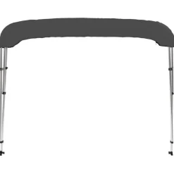 vidaXL 3-Bow Bimini Top Anthrazit 183x160x137 cm