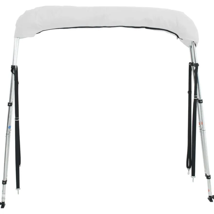 vidaXL 3-Bow Bimini-Top mit Seitenteilen 183x(185-198)x137 cm