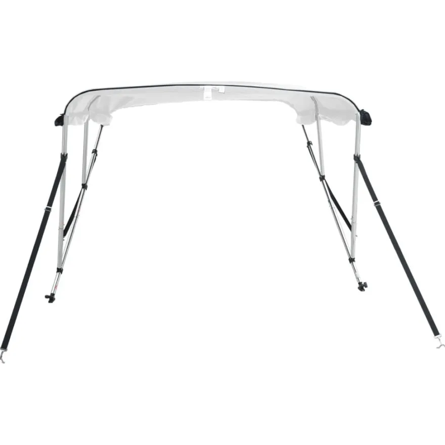 vidaXL 3-Bow Bimini-Top mit Seitenteilen 183x(185-198)x137 cm