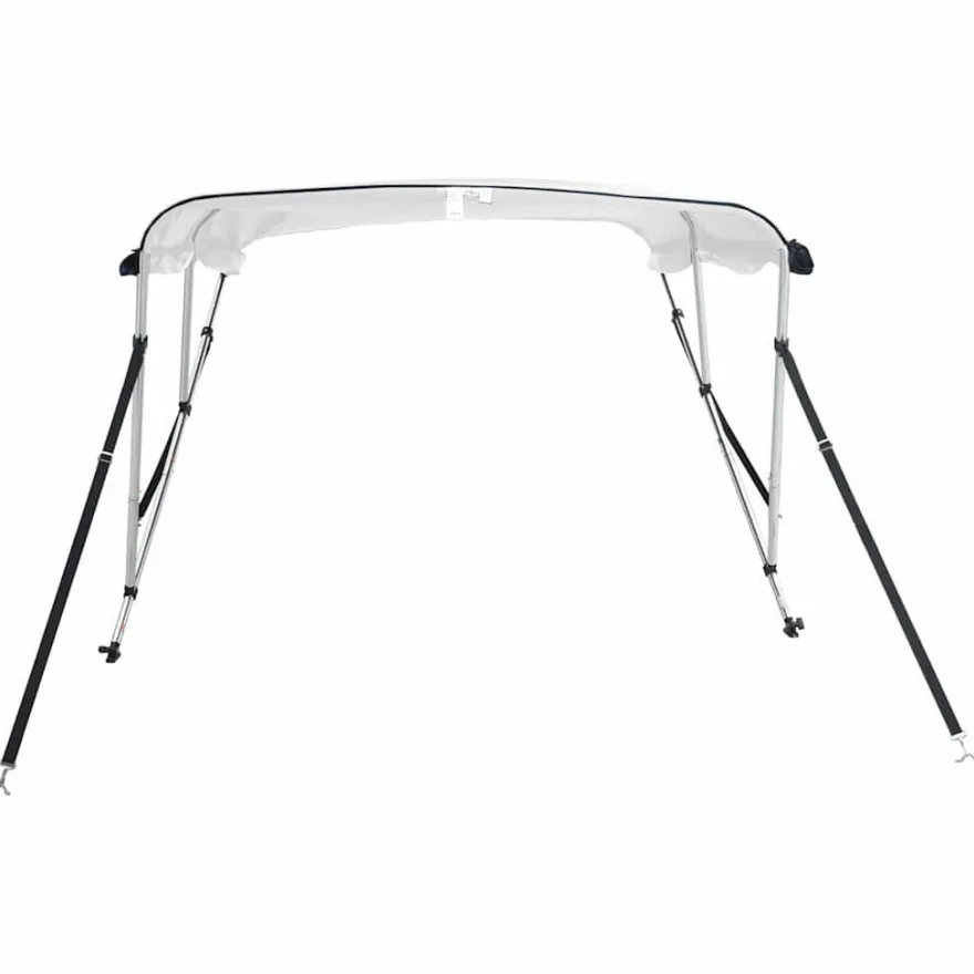 vidaXL 3-Bow Bimini-Top mit Seitenteilen 183x(137-152)x137 cm