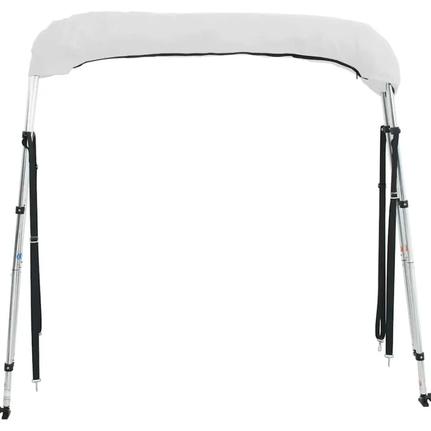 vidaXL 3-Bow Bimini-Top mit Seitenteilen 183x(137-152)x137 cm