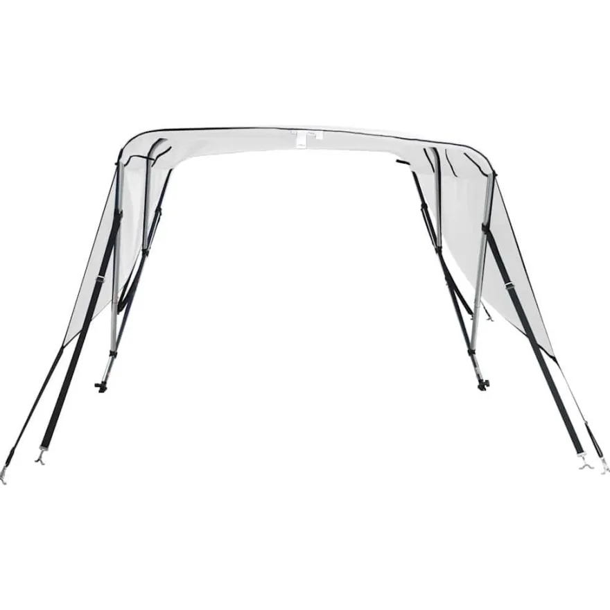 vidaXL 3-Bow Bimini-Top mit Seitenteilen 183x(137-152)x137 cm