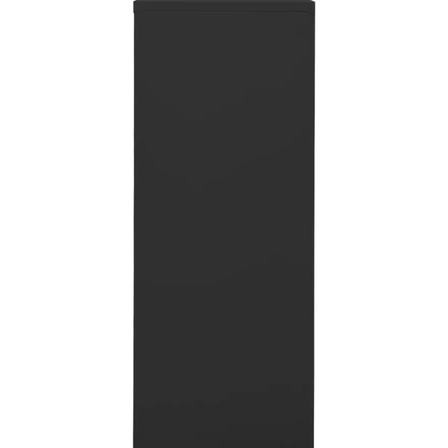 vidaXL Büroschrank Anthrazit 90x40x102 cm Stahl