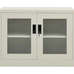 vidaXL Büroschrank Hellgrau 90x40x70 cm Stahl