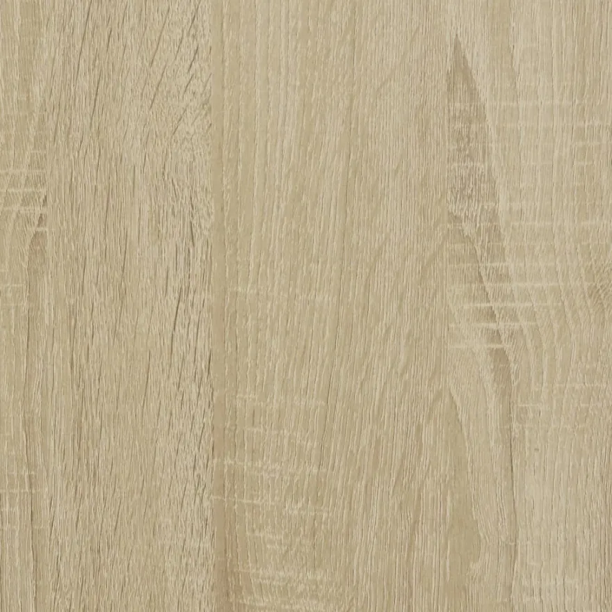 vidaXL Druckerständer 2 Ablagen Sonoma-Eiche 41x28x33,5 cm