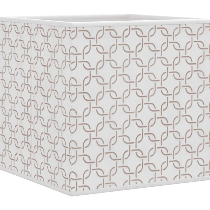 vidaXL Faltboxen 10 Stk. Creme 32x32x32 cm Vlies