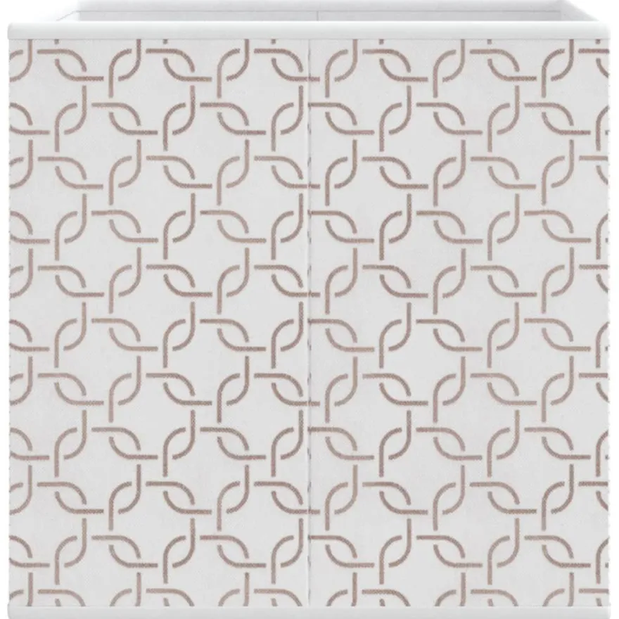 vidaXL Faltboxen 10 Stk. Creme 32x32x32 cm Vlies