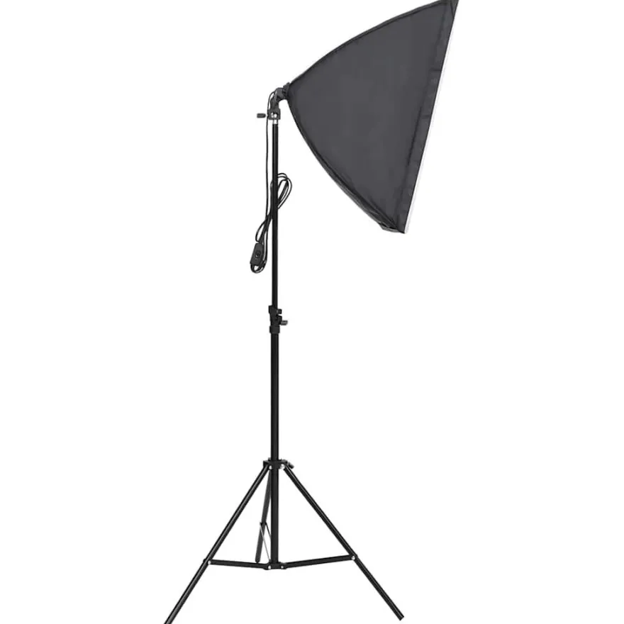 vidaXL Fotostudio-Set mit Beleuchtung und Hintergrund