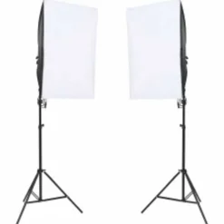 vidaXL Fotostudio-Set mit Beleuchtung und Hintergrund
