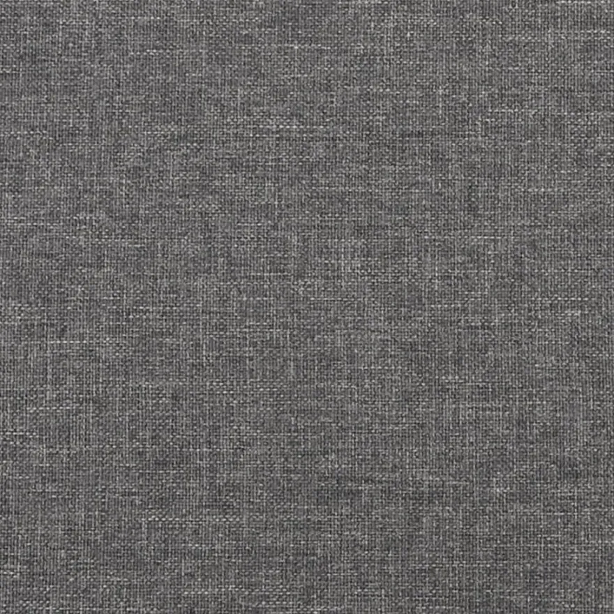 vidaXL Fußhocker Hellgrau 45x29,5x35 cm Stoff und Kunstleder