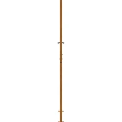 vidaXL Gartentor 105x205 cm Wetterfester Stahl Kreuz-Design
