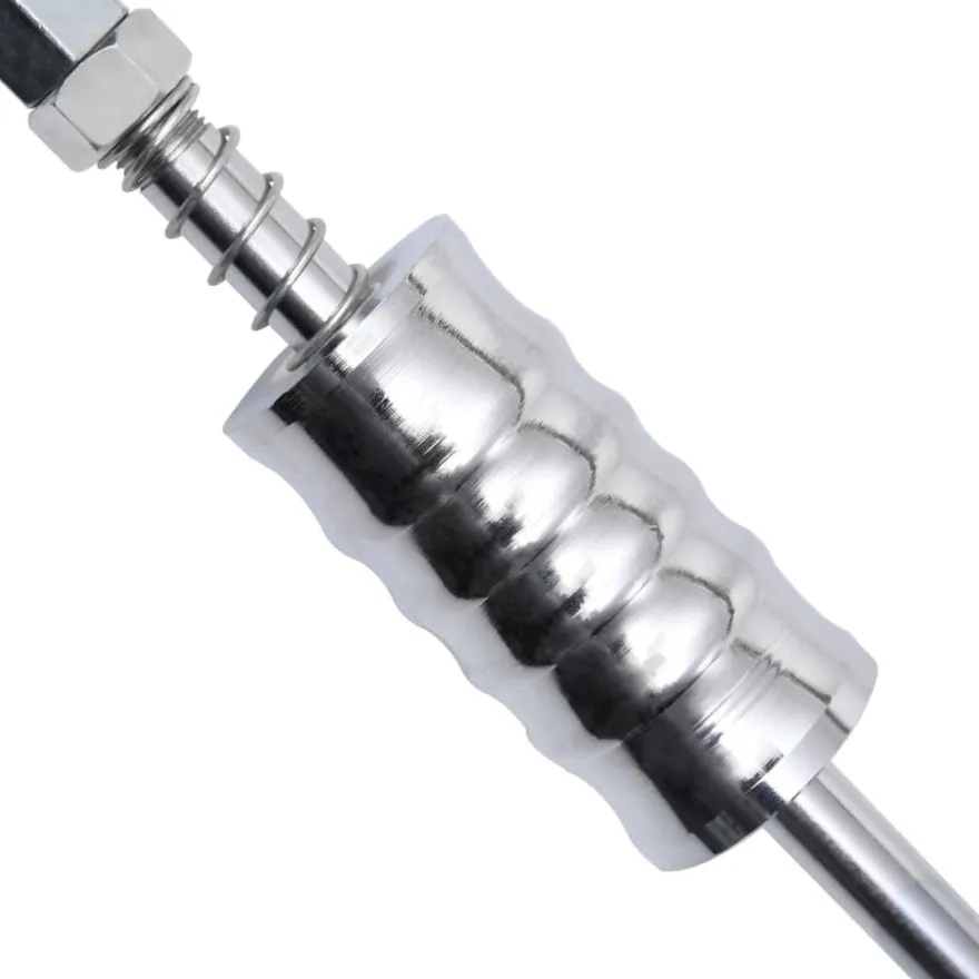 vidaXL Gleithammer mit Saugnapf 59 cm Kohlenstoffstahl