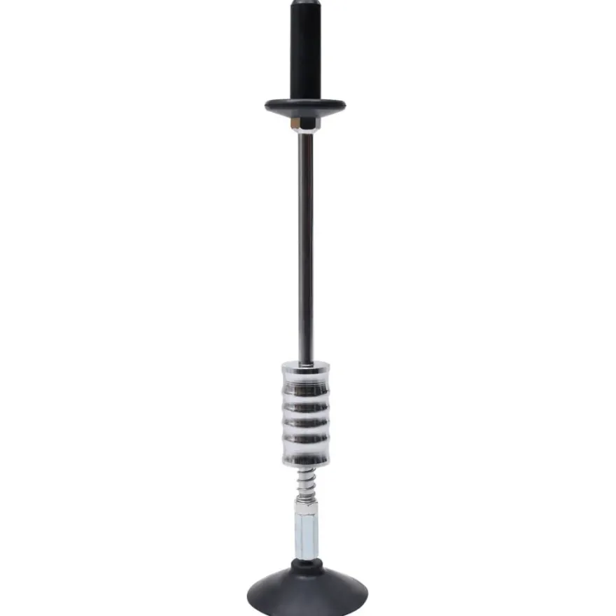 vidaXL Gleithammer mit Saugnapf 59 cm Kohlenstoffstahl