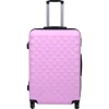vidaXL Hartschalen-Trolley-Set 3 Stk. Rosa ABS