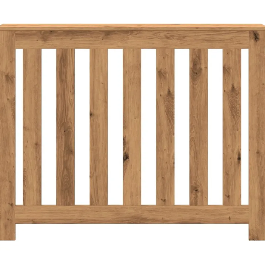 vidaXL Heizkörperverkleidung Artisan-Eiche 104x20x82 cm Holzwerkstoff
