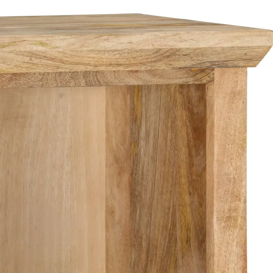 vidaXL Highboard mit Tür 45x32x110 cm Mango Massivholz