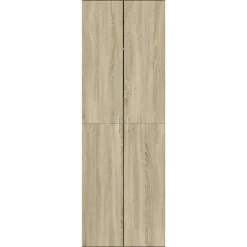 vidaXL Highboard Sonoma-Eiche 60x35x180 cm Holzwerkstoff