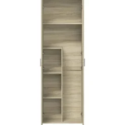 vidaXL Highboard Sonoma-Eiche 60x35x180 cm Holzwerkstoff
