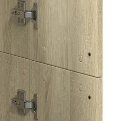 vidaXL Highboard Sonoma-Eiche 60x35x180 cm Holzwerkstoff