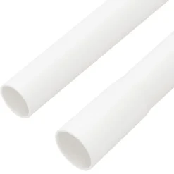 vidaXL Installationsrohre mit Clips Ø25 mm 30 m PVC