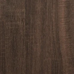 vidaXL Kaminumrandung Braun Eichen-Optik 100x30x87,5 cm Holzwerkstoff